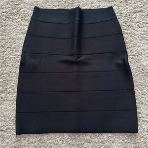 bebe Black Pencil Skirt